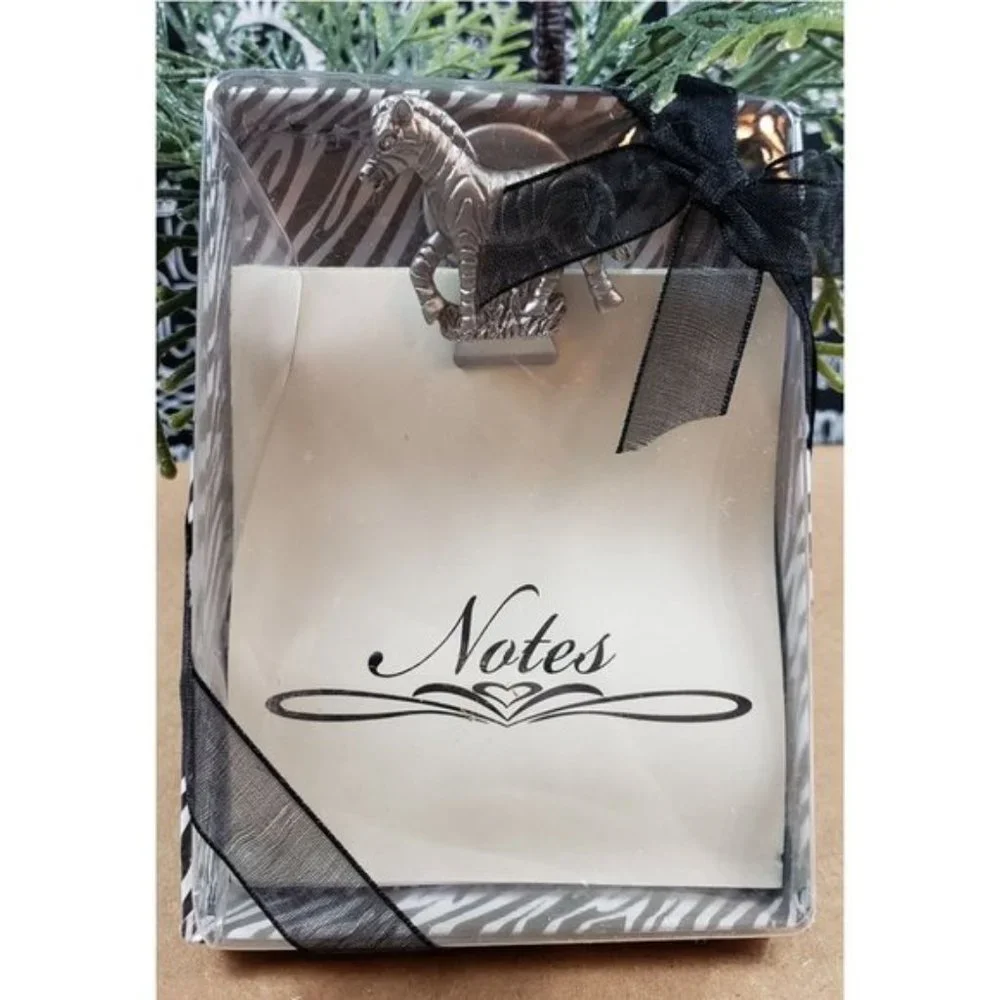 All For Giving Zebra Memo Pad NEW - Picture 2 of 5